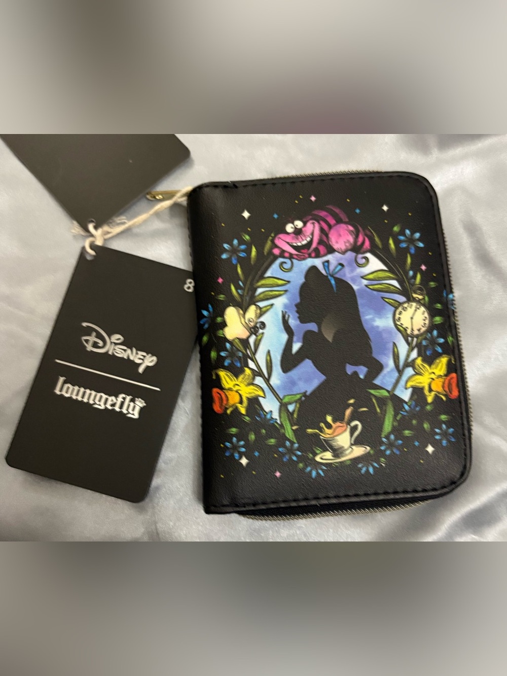 Loungefly Disney Alice In Wonderland Cameo Mini Zipper Wallet